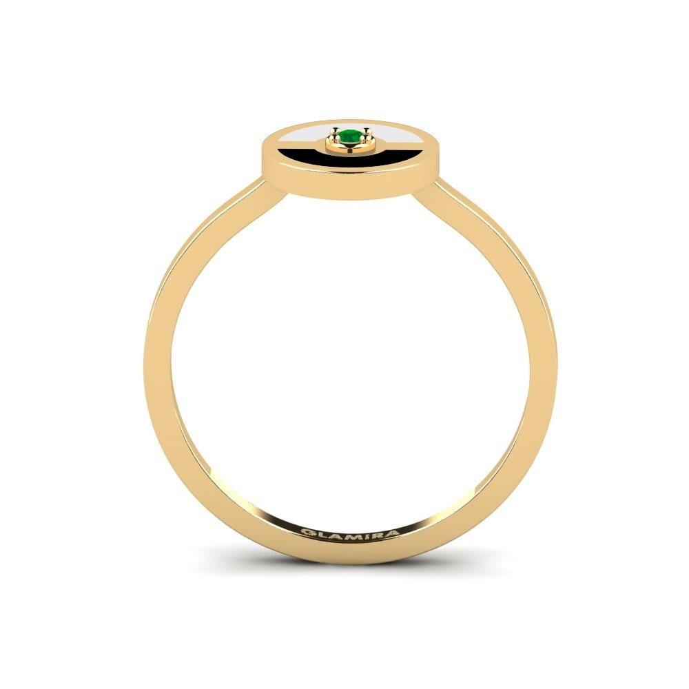 Smaragd Ring Jasne