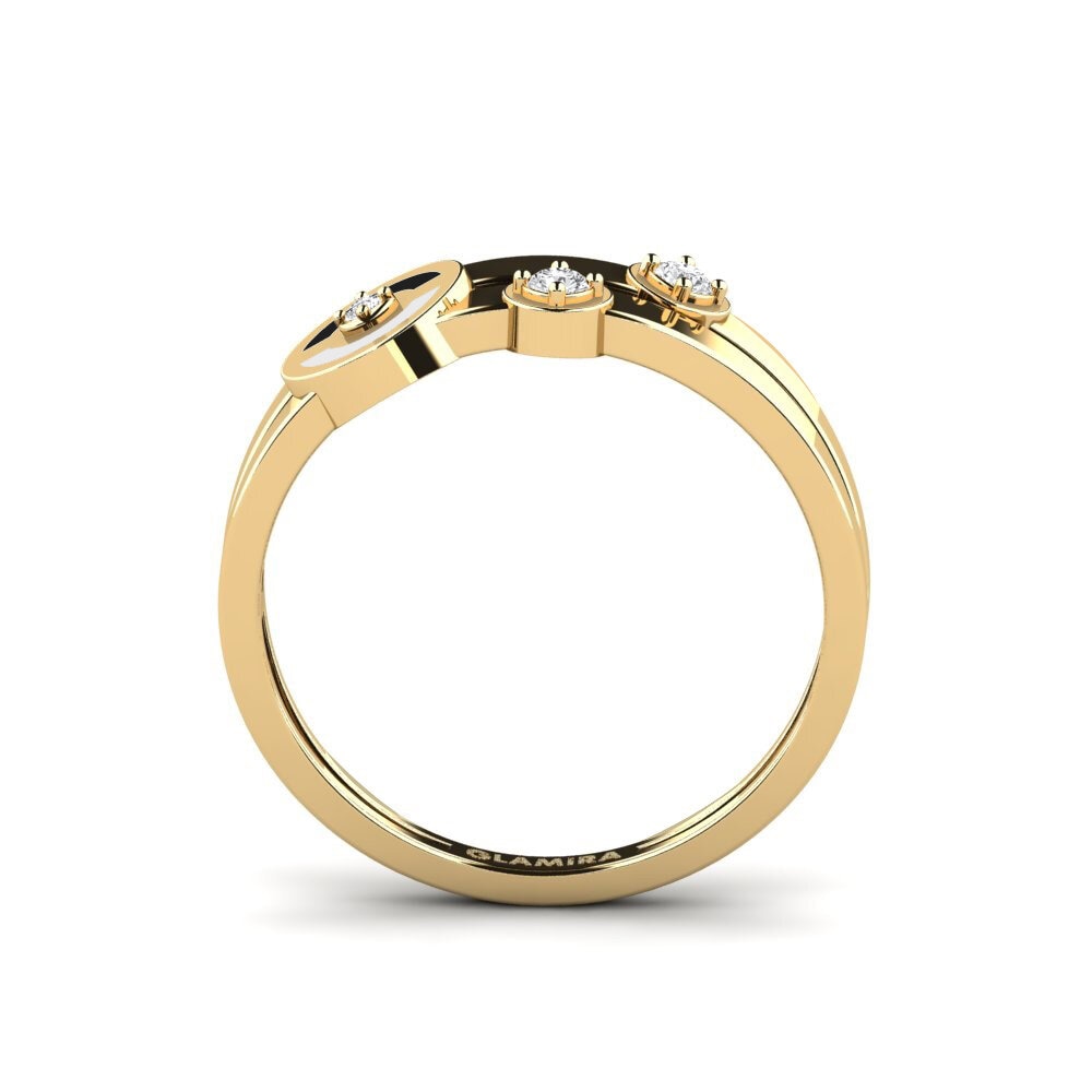 White sapphire Ring Lecce
