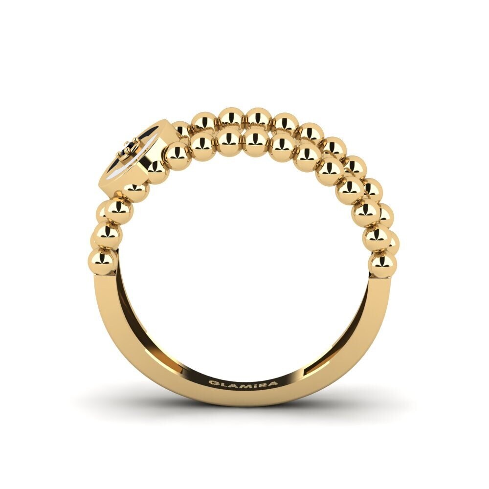 Schwarzer Onyx Ring Lucenti