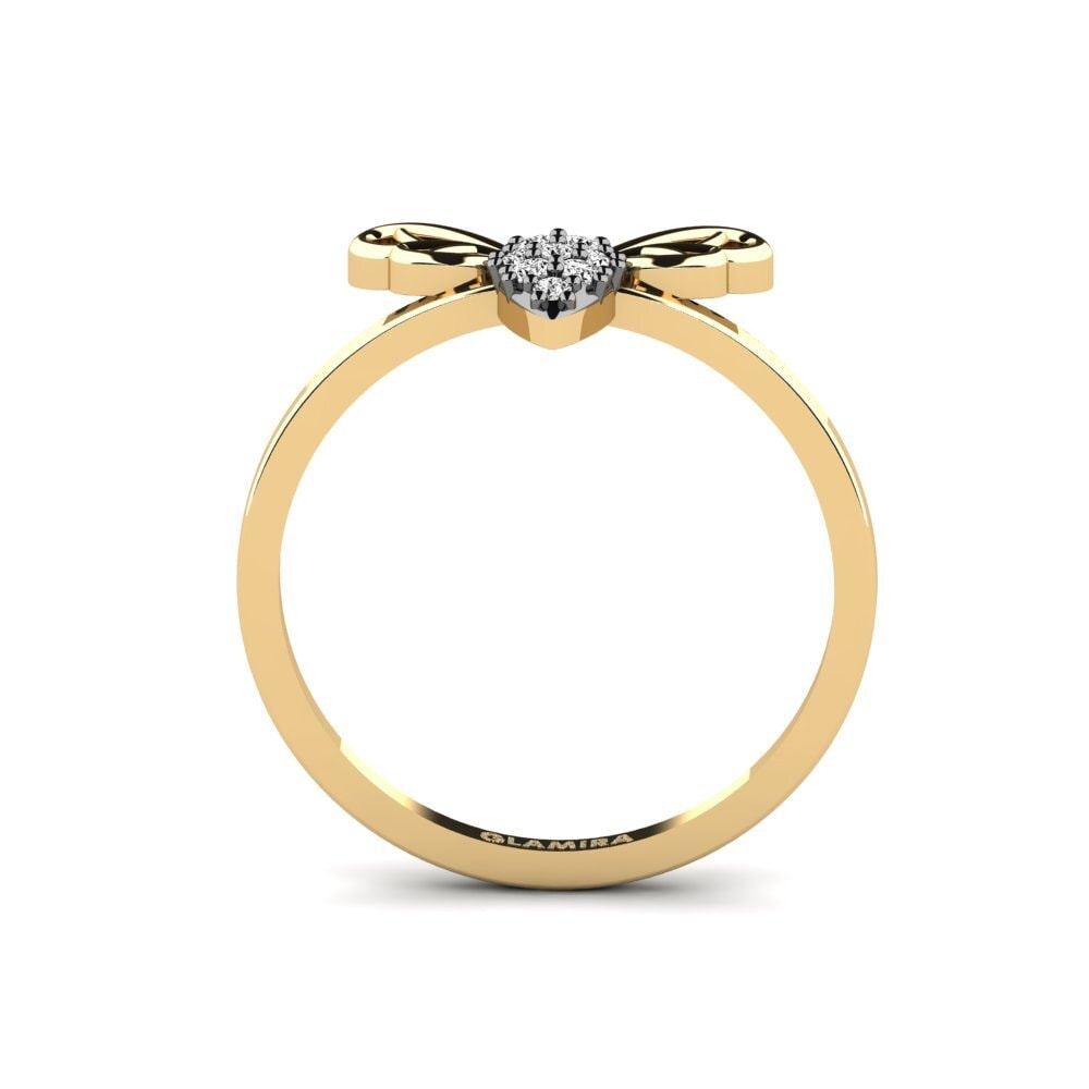 Moissanite Anel Acharnes