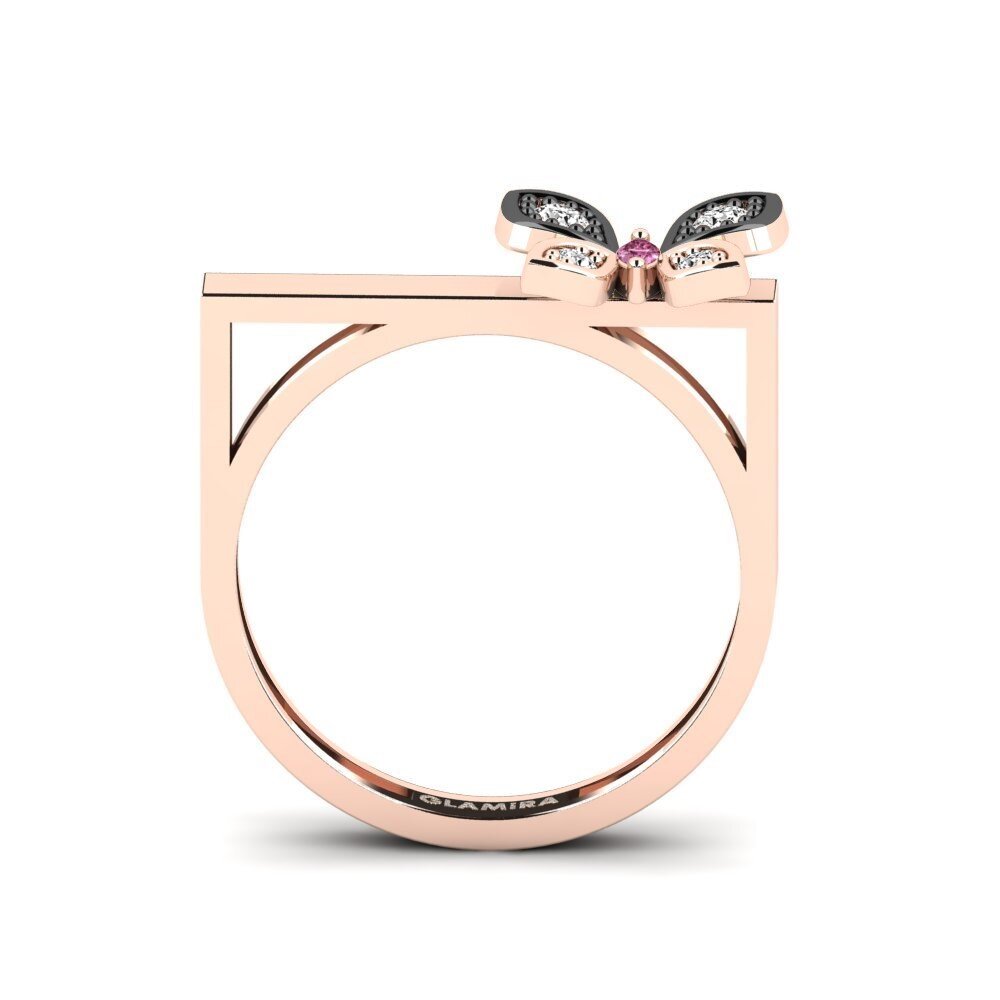 Rhodolite Garnet Ring Amaterasu