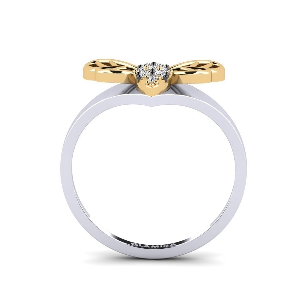 Moissanite Anel Anopatisia