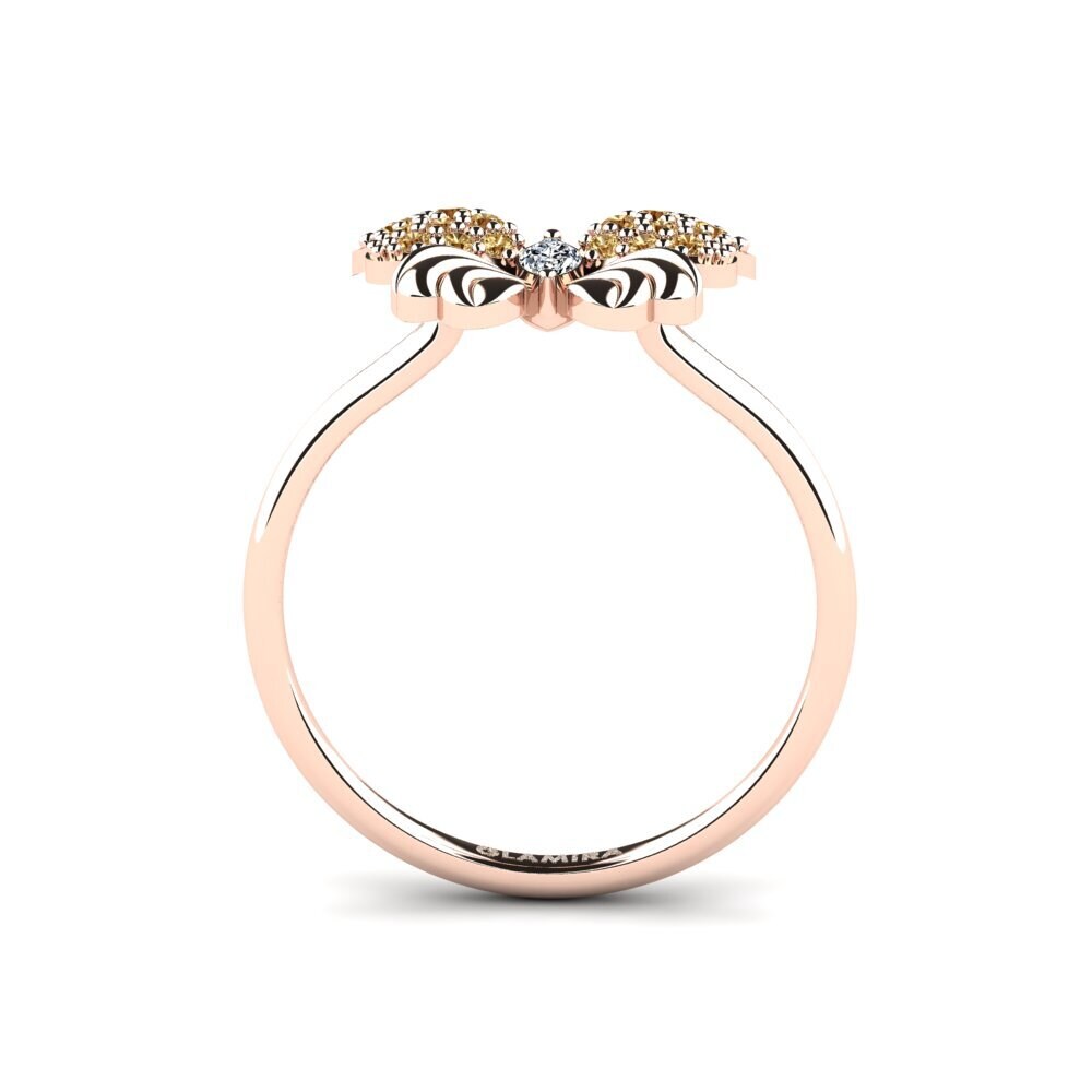 Rotgold 585 Ring Aylaia