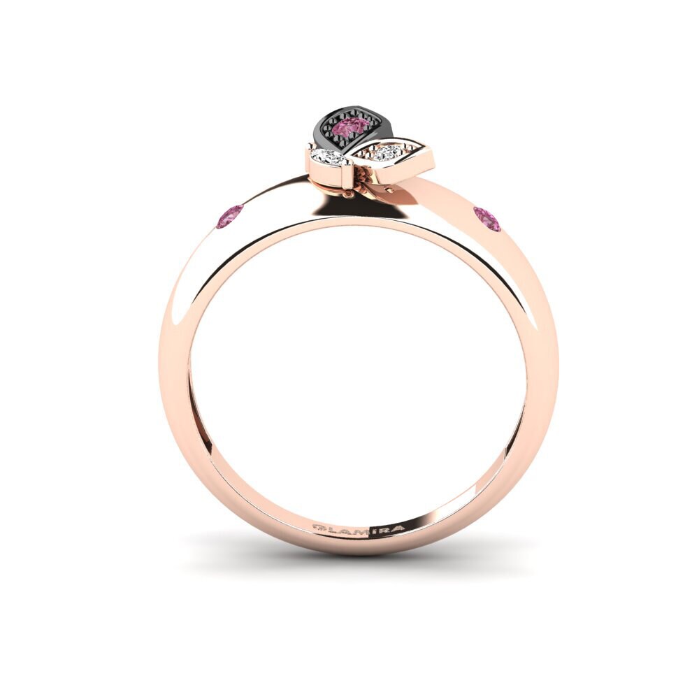 Rhodolite Garnet Ring Barboleta