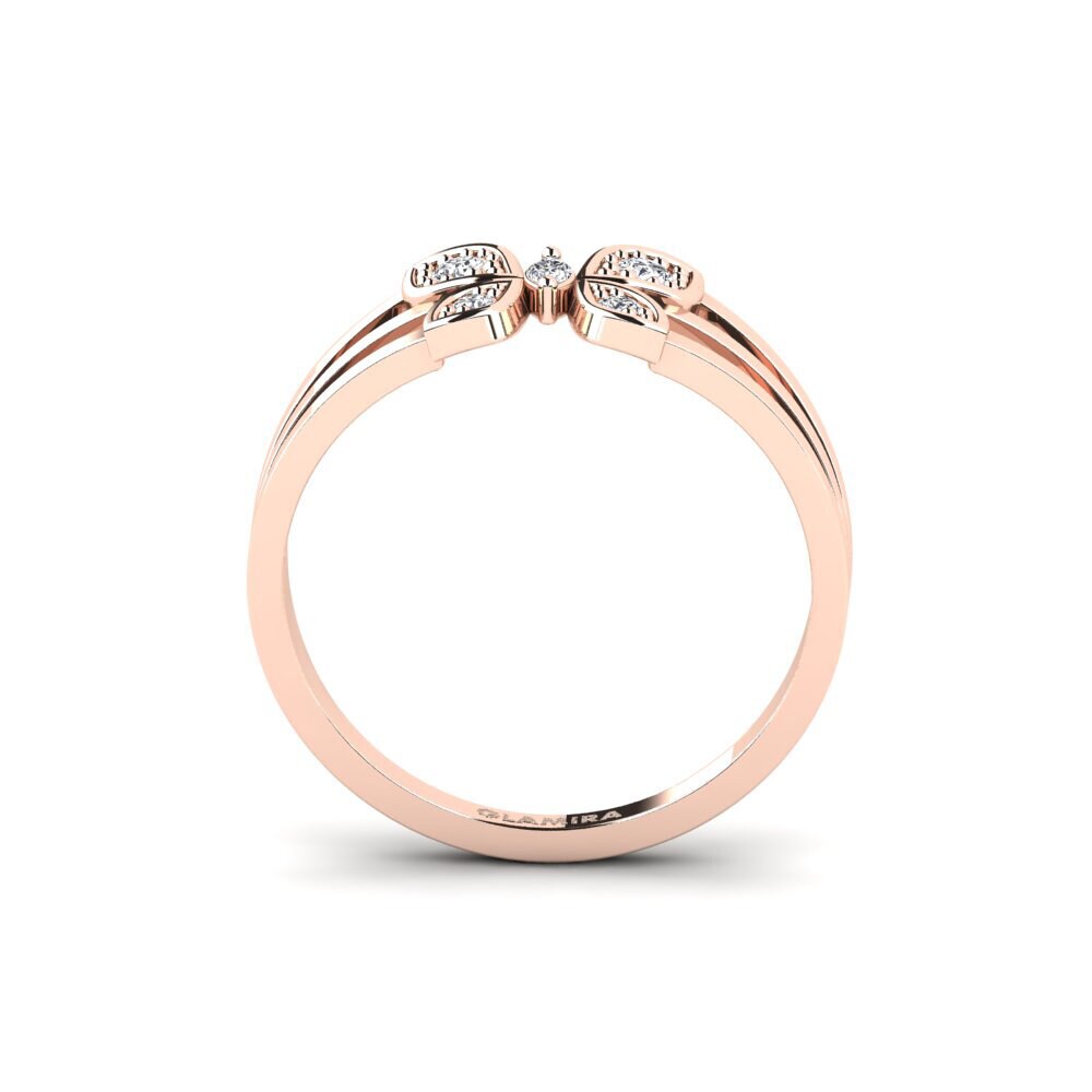 Rotgold 585 Ring Bayu
