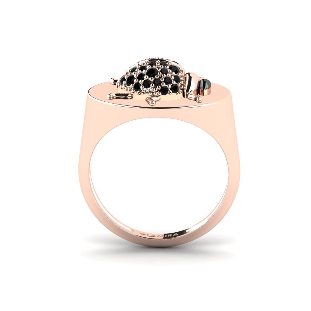 Rotgold 585 Ring Escorial