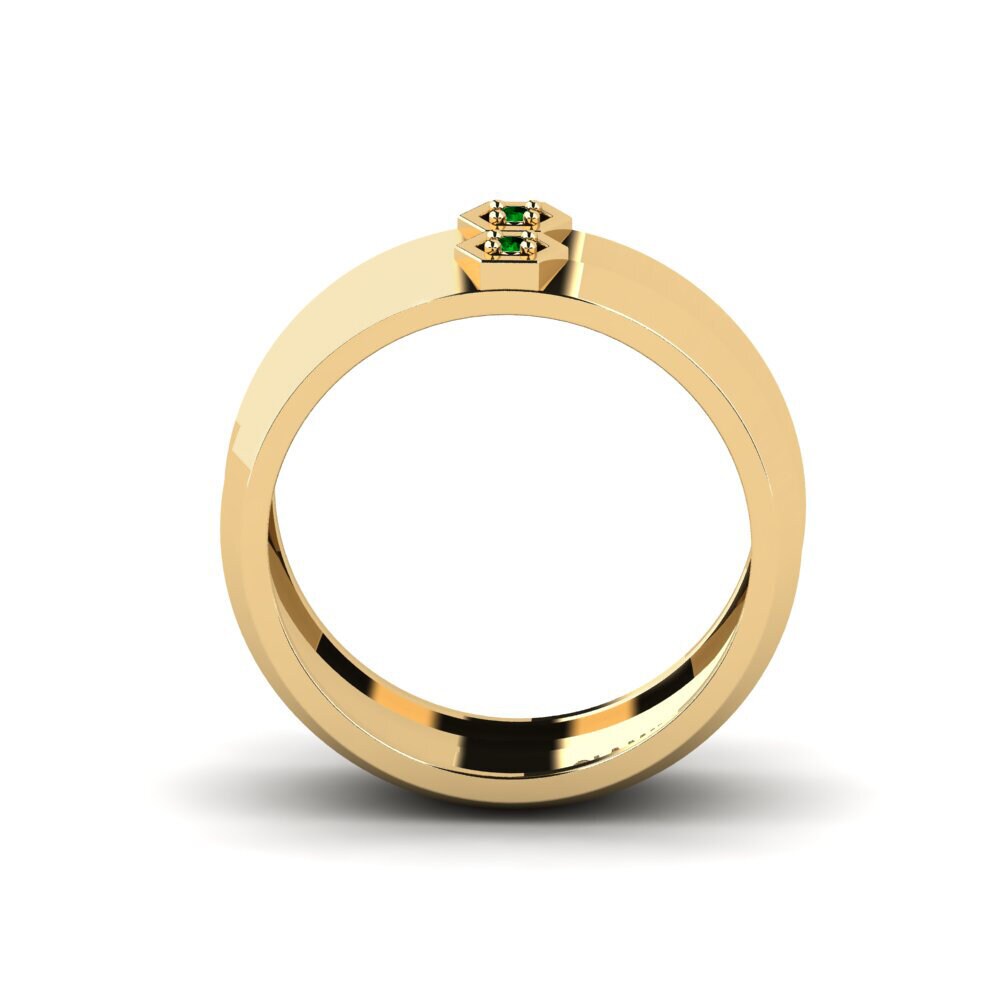 Zircônia Verde Anel Ketopatisia