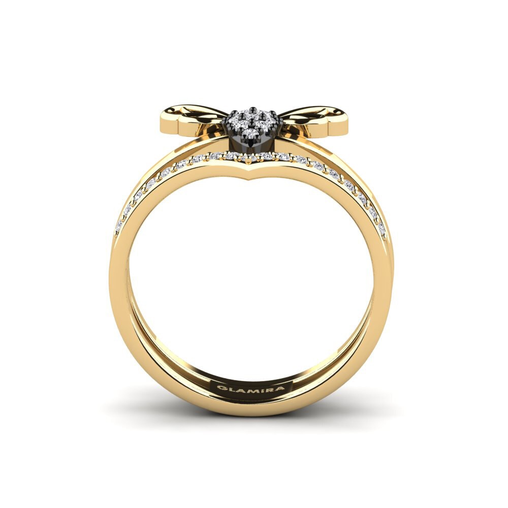Labor-gezüchteter Diamant Ring Michoutzos