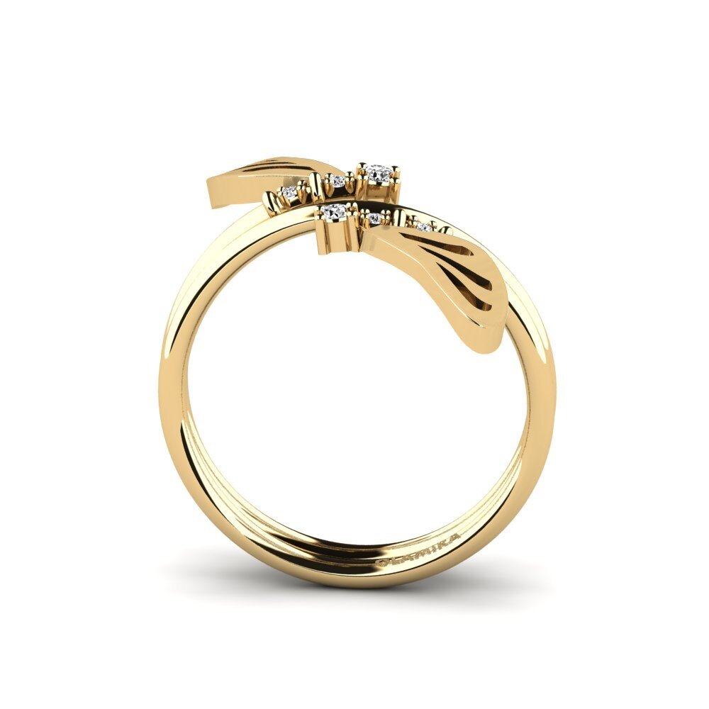 Moissanite Anel Navva