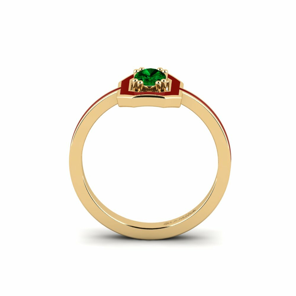 Zircone Vert Bague Boubon