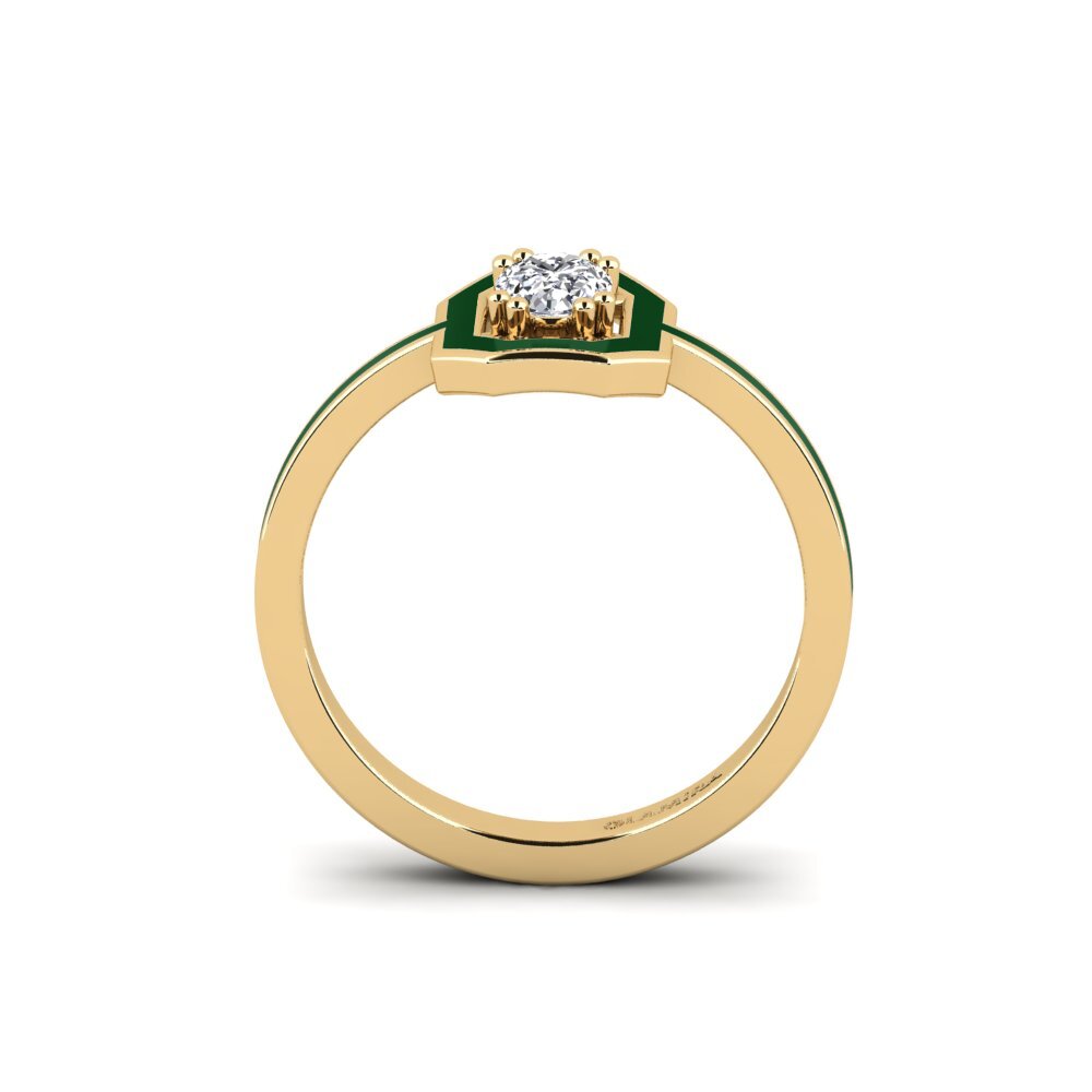 Labor-gezüchteter Diamant Ring Boubon