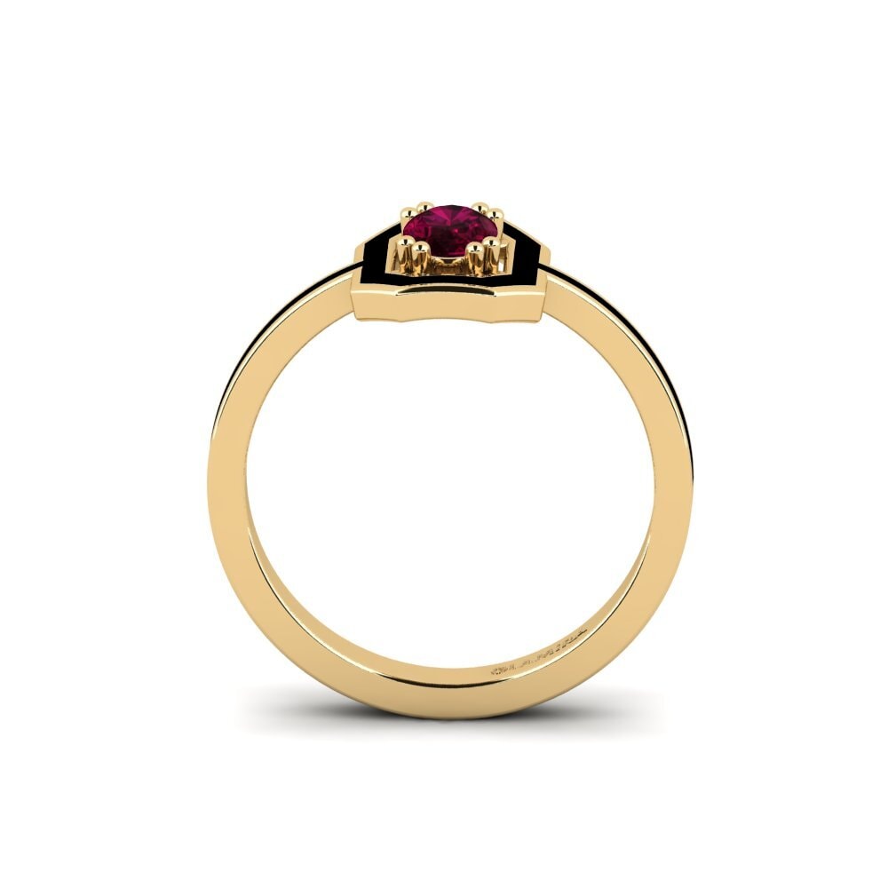 Rhodolite Garnet Ring Boubon