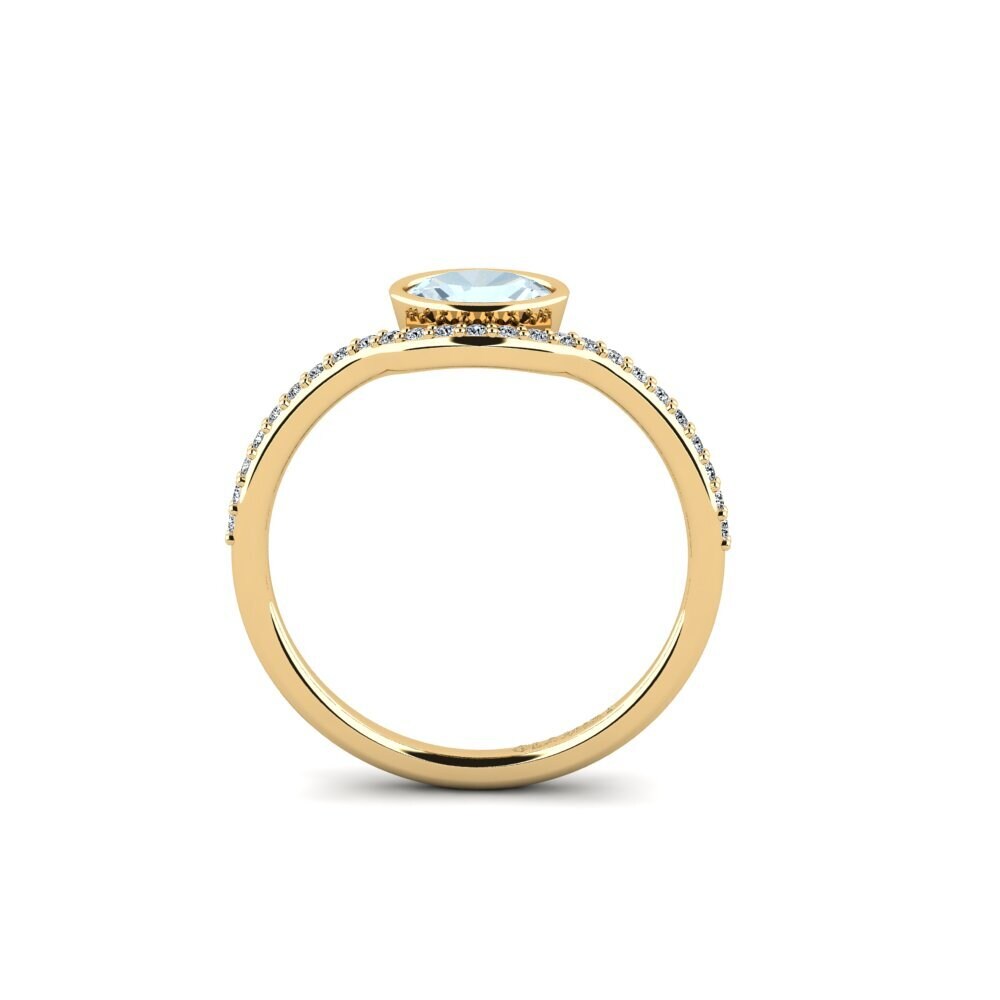 Aquamarine Engagement Ring Edel