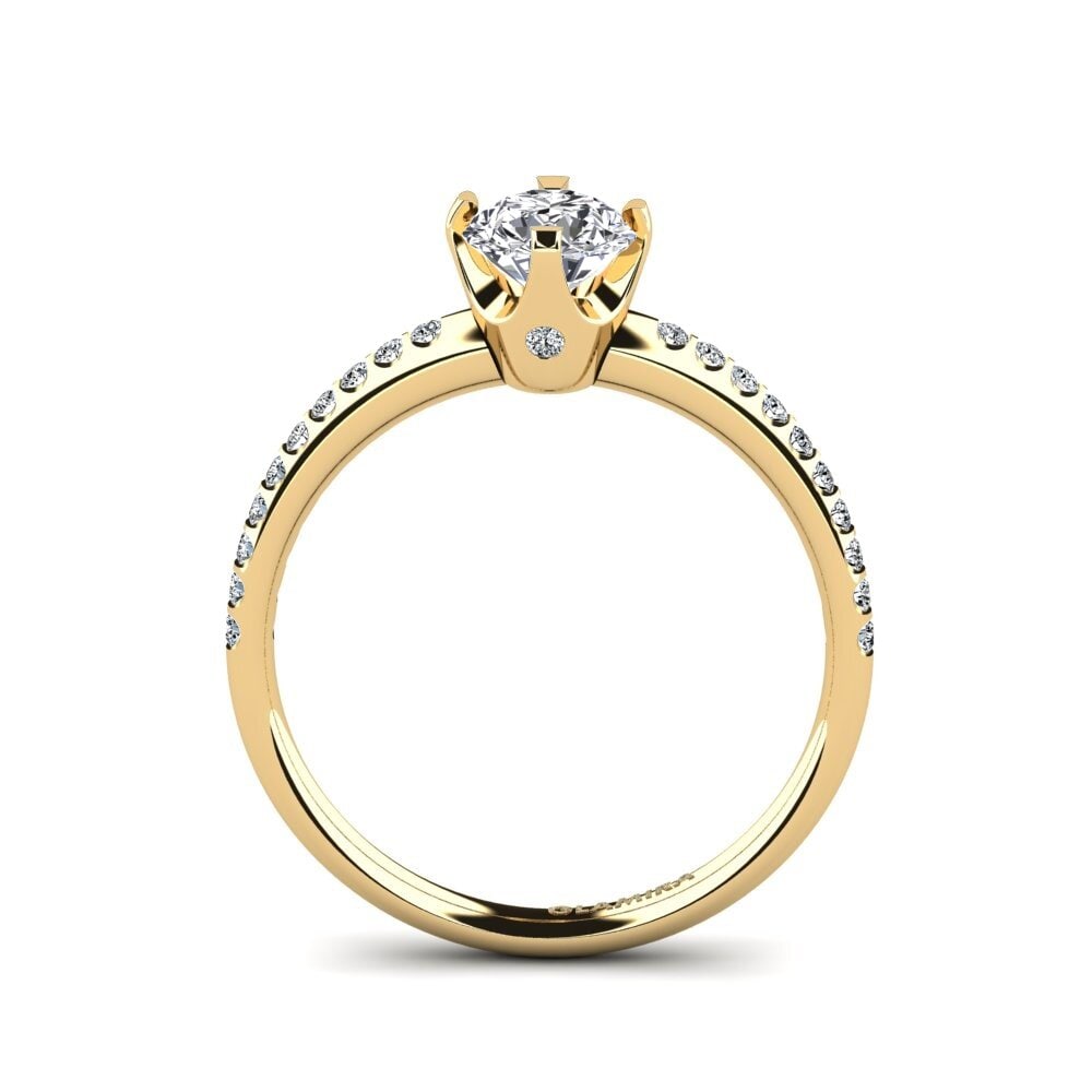 Lab Grown Diamond Engagement Ring Entinni