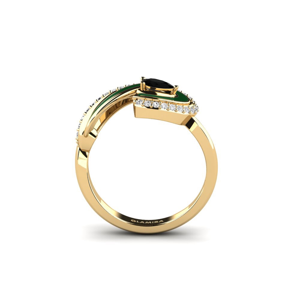 Schwarzer Onyx Ring Eors