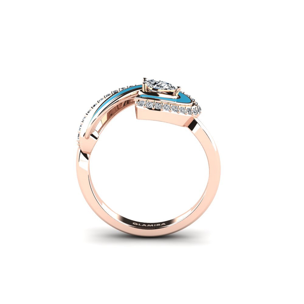 Rotgold 375 Ring Eors