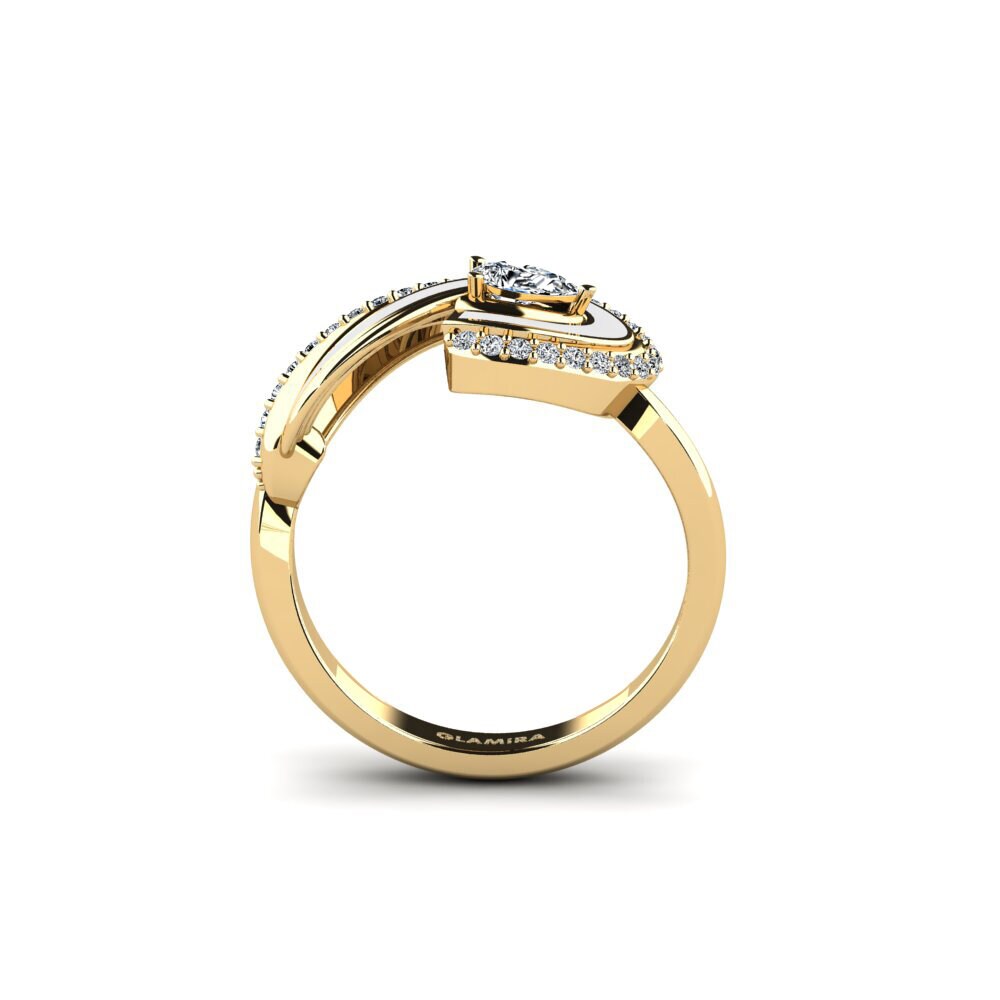 Gelbgold 375 Ring Eors
