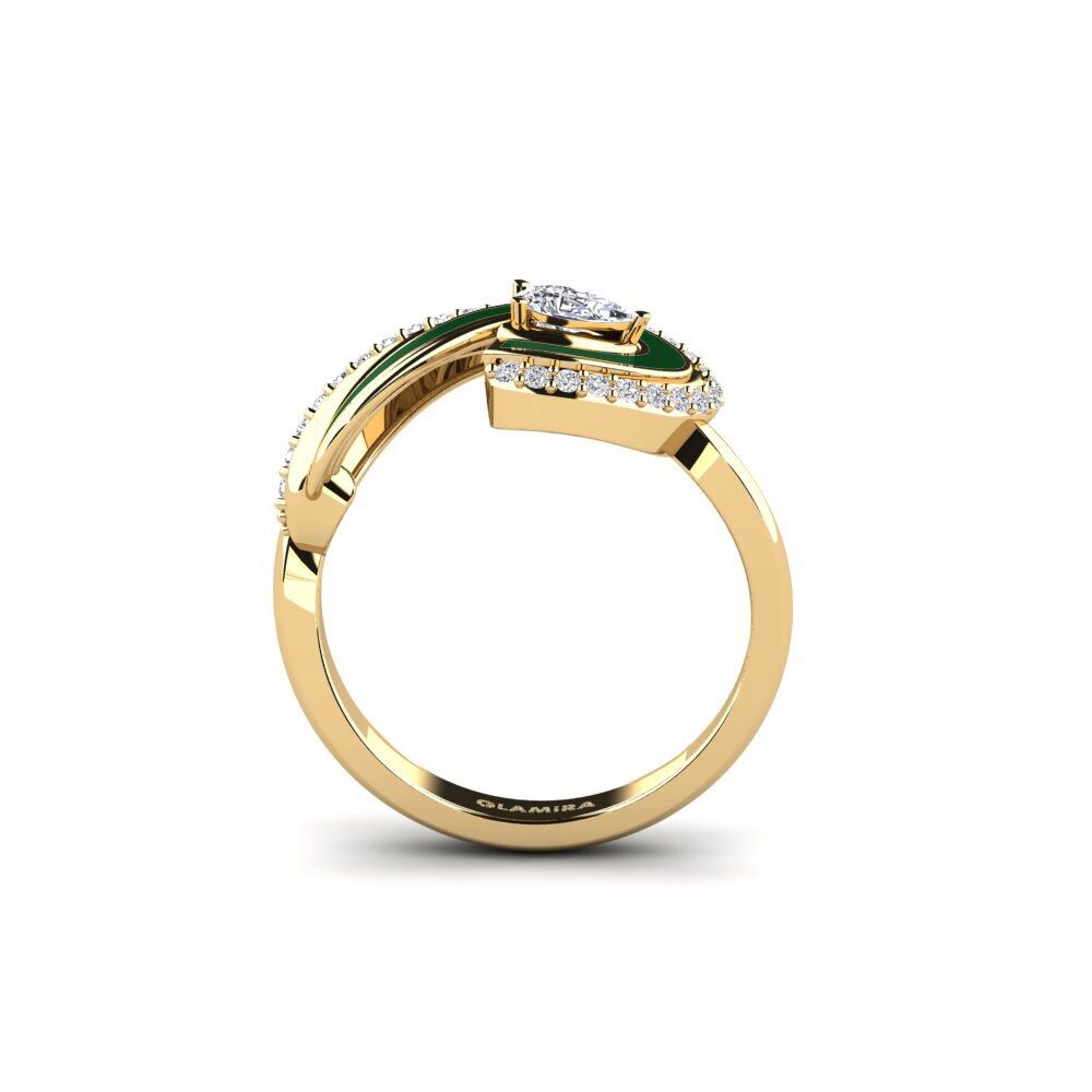 Labor-gezüchteter Diamant Ring Eors