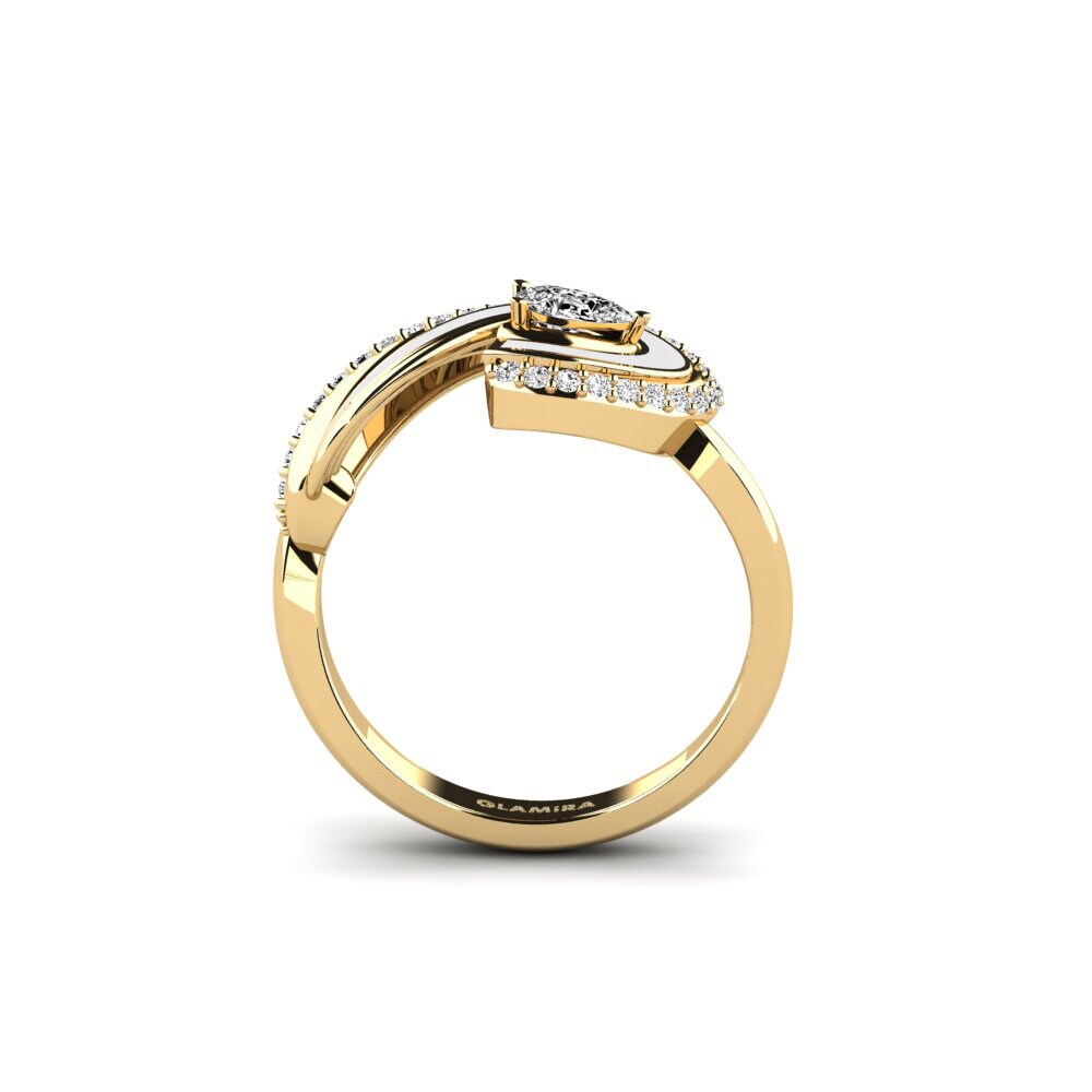 Moissanit Ring Eors