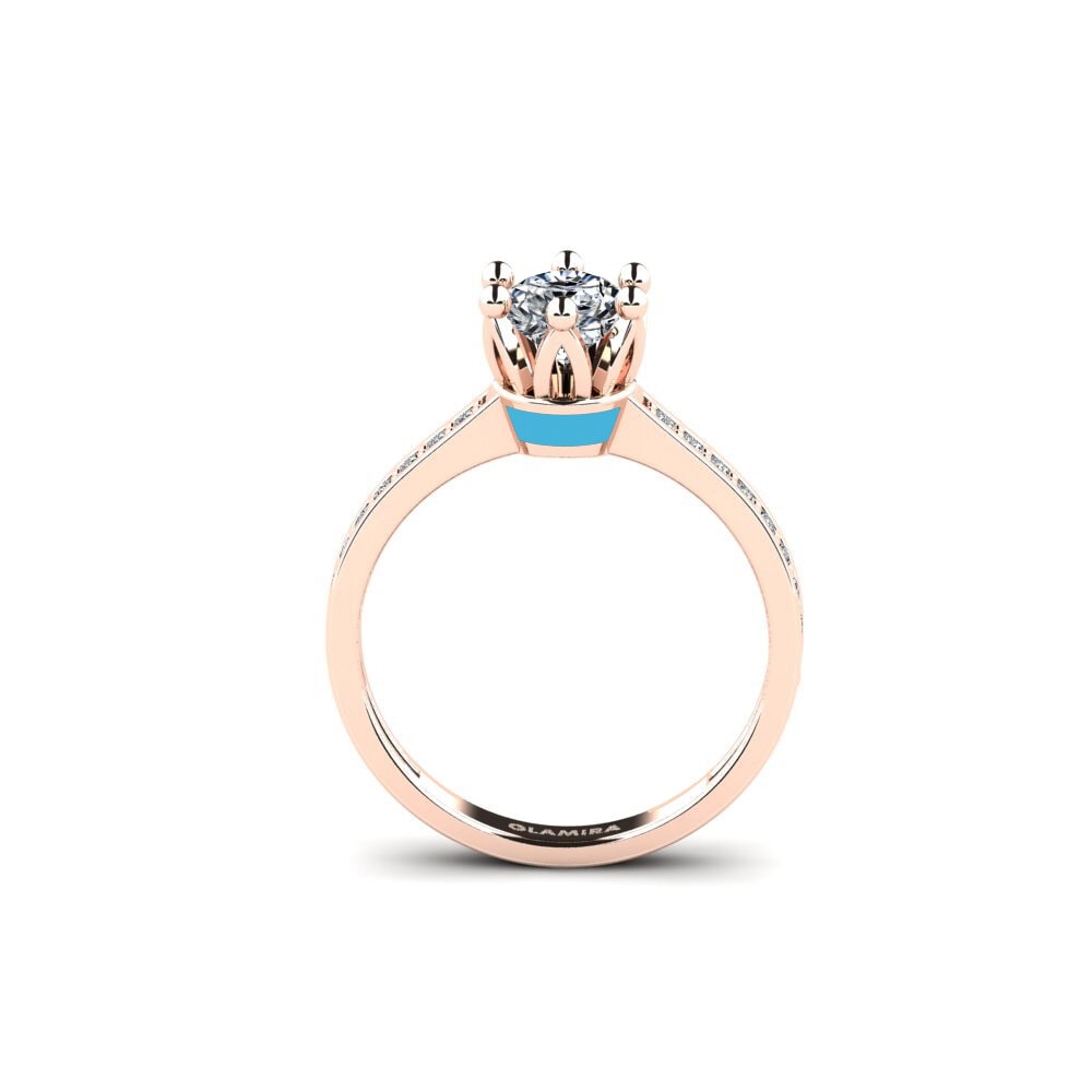 Rotgold 375 Ring Epal