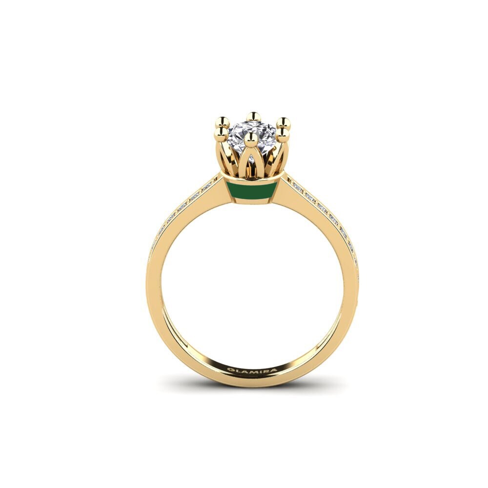 Labor-gezüchteter Diamant Ring Epal