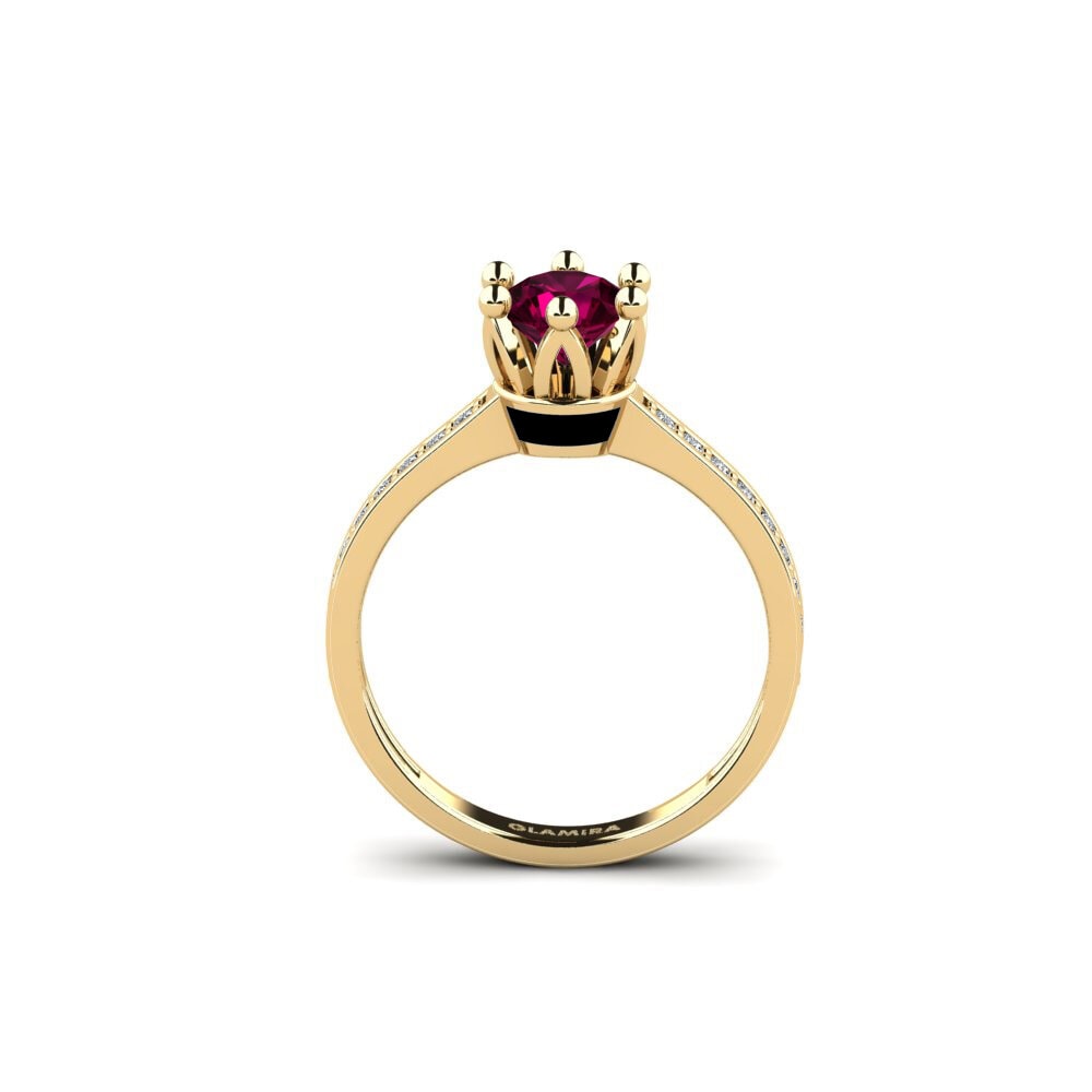Rhodolite Garnet Ring Epal