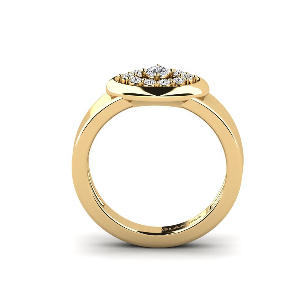 Moissanite Anel Fenka