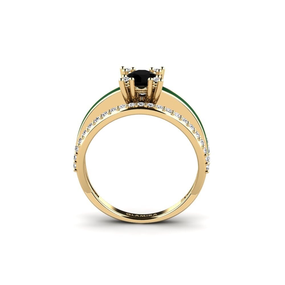 Schwarzer Onyx Ring Hauli