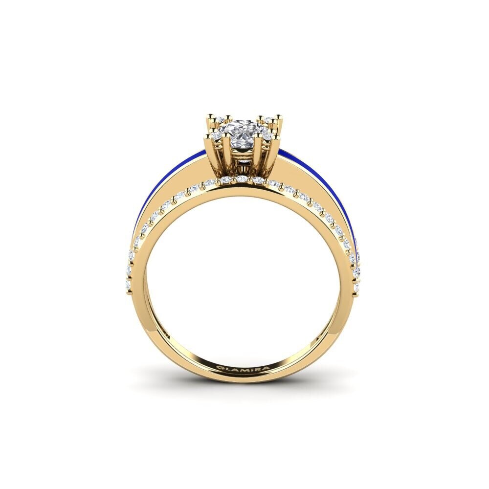 Labor-gezüchteter Diamant Ring Hauli