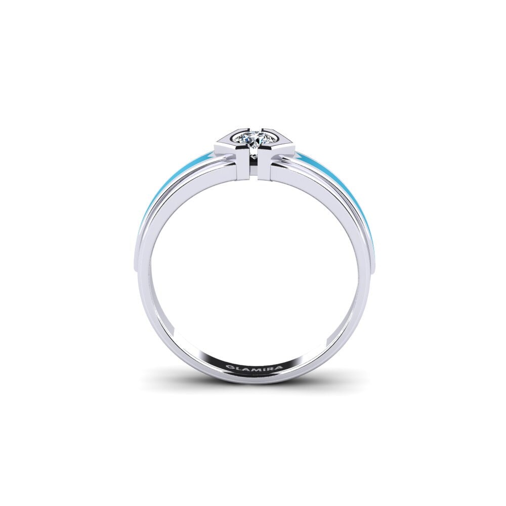 950 Platin Ring Hillet