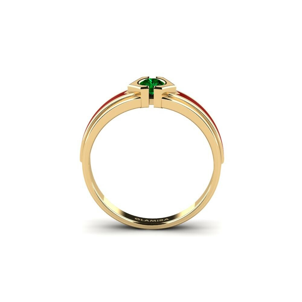 Zircone Vert Bague Hillet