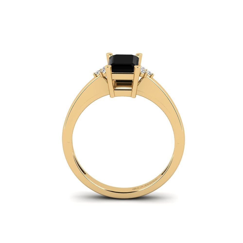 Black Onyx Engagement Ring Impawn