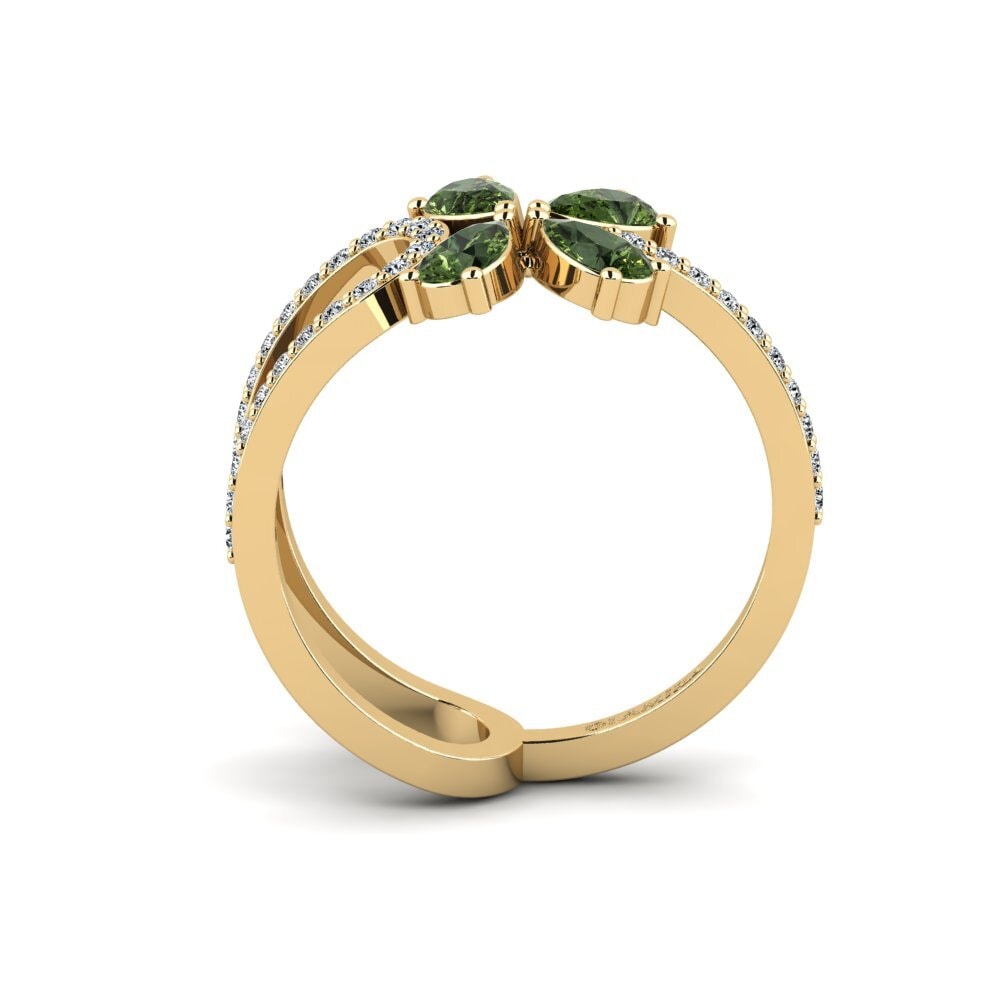 Green Sapphire Ring Olderec