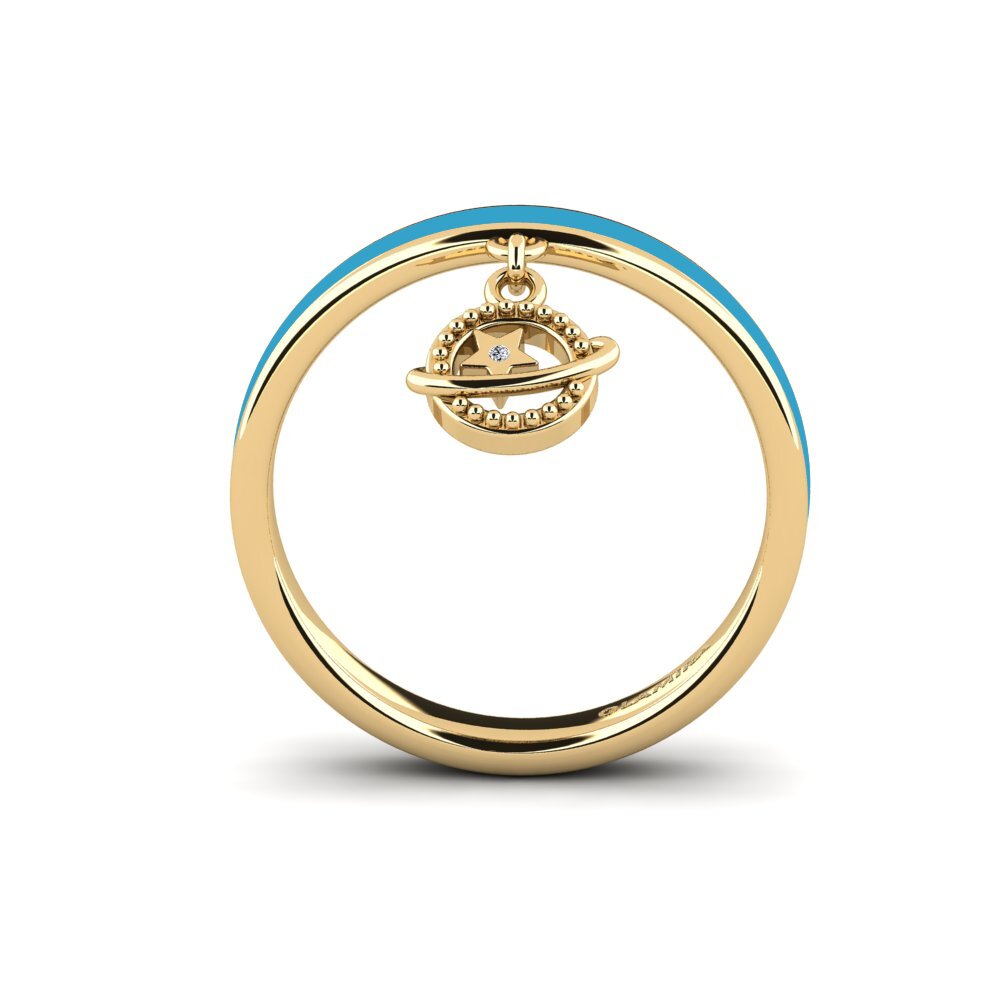 Or Jaune 9k Bague Orinston