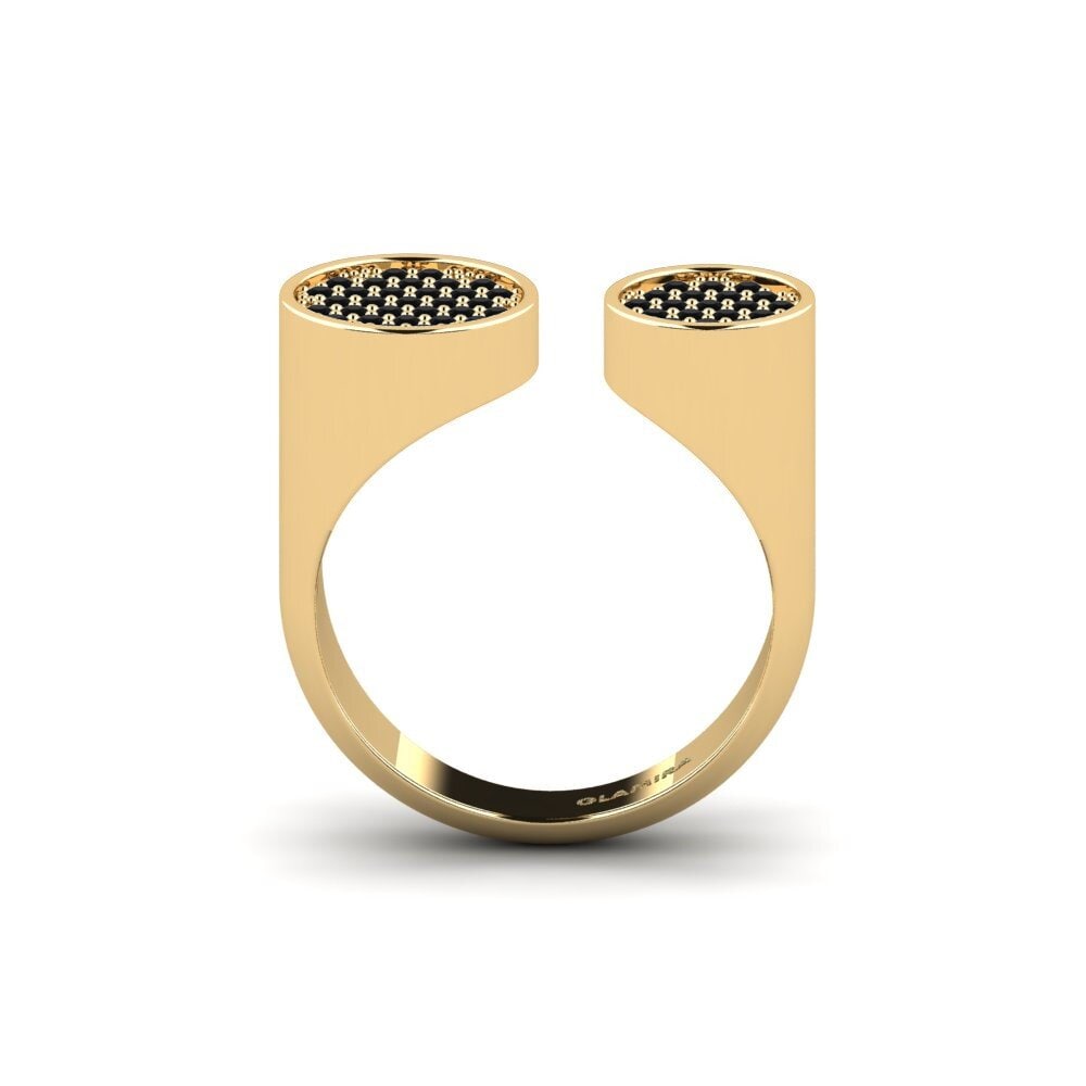 Zafiro negro Anillo Phlowl