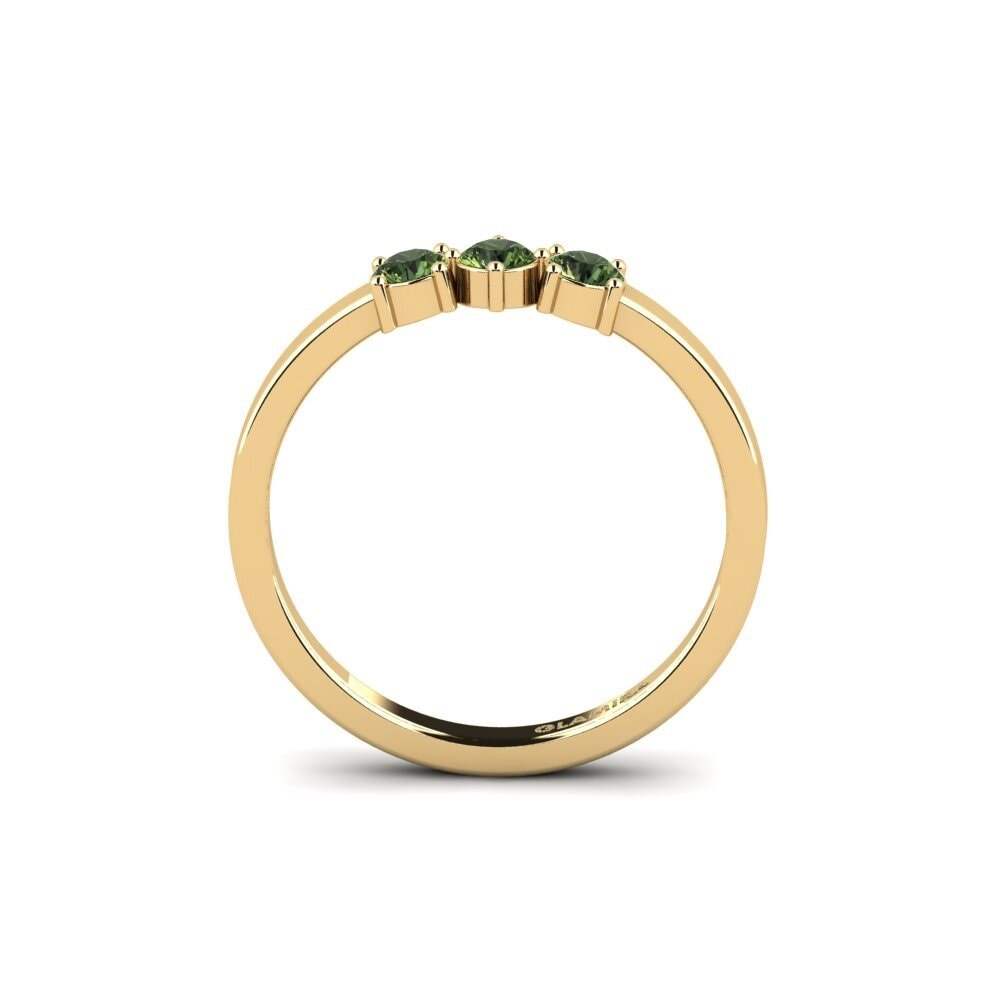 Green Sapphire Engagement Ring Sappar