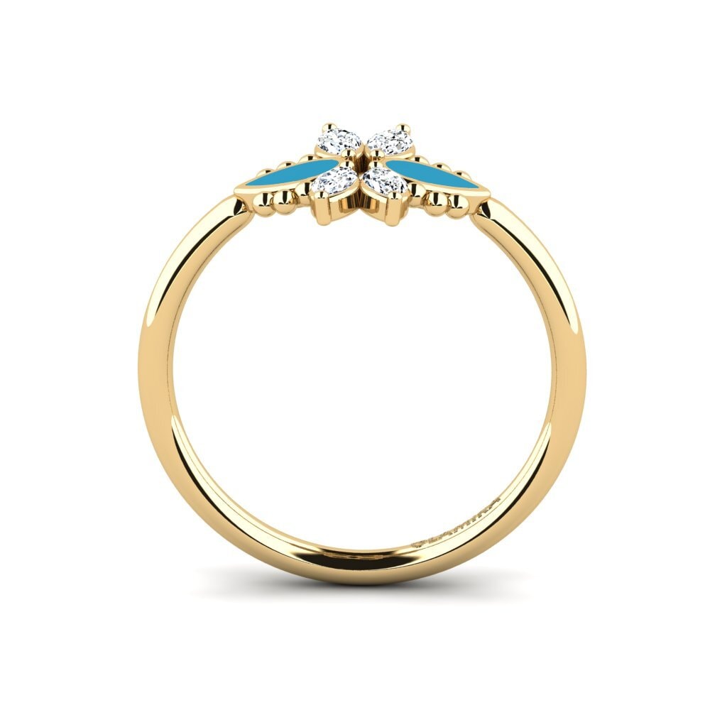 Or Jaune 9k Bague Schelhe