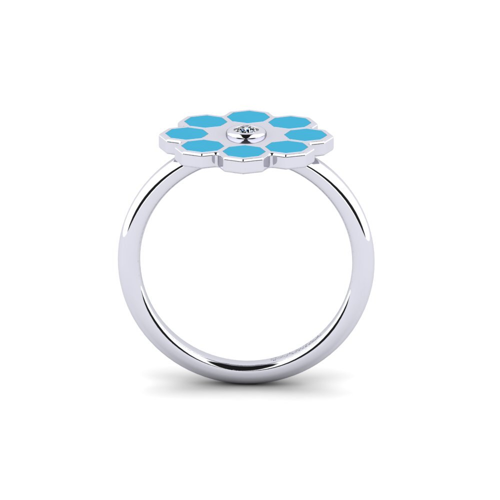 950 Platin Ring Sculgi