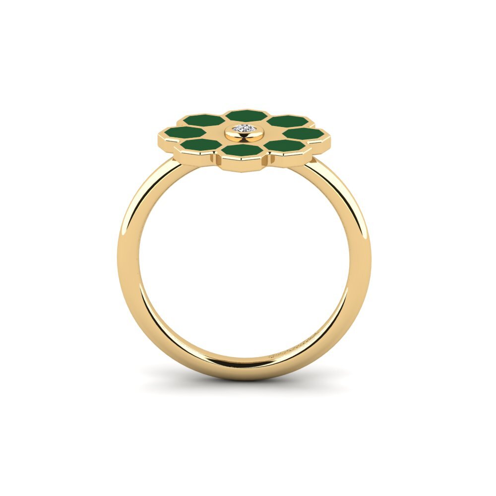 Labor-gezüchteter Diamant Ring Sculgi