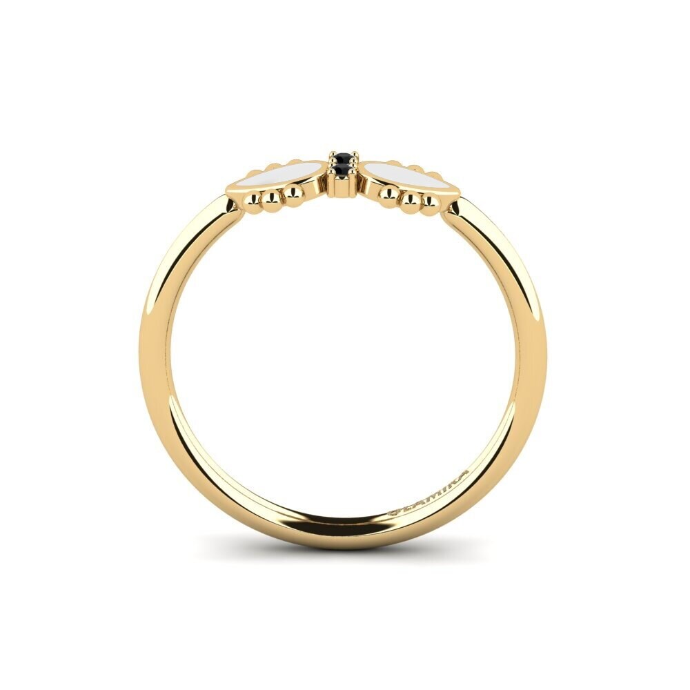 Schwarzer Onyx Ring Shreake