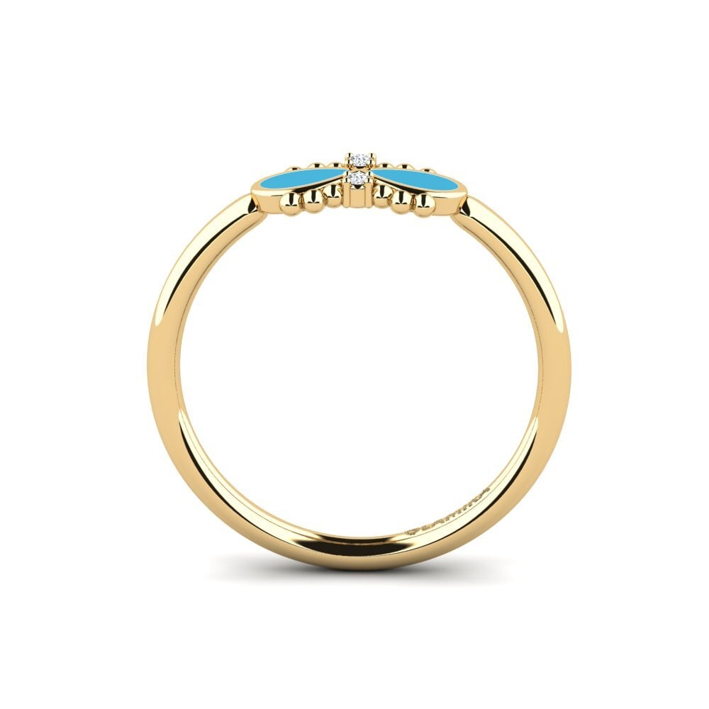 Or Jaune 9k Bague Sineouta