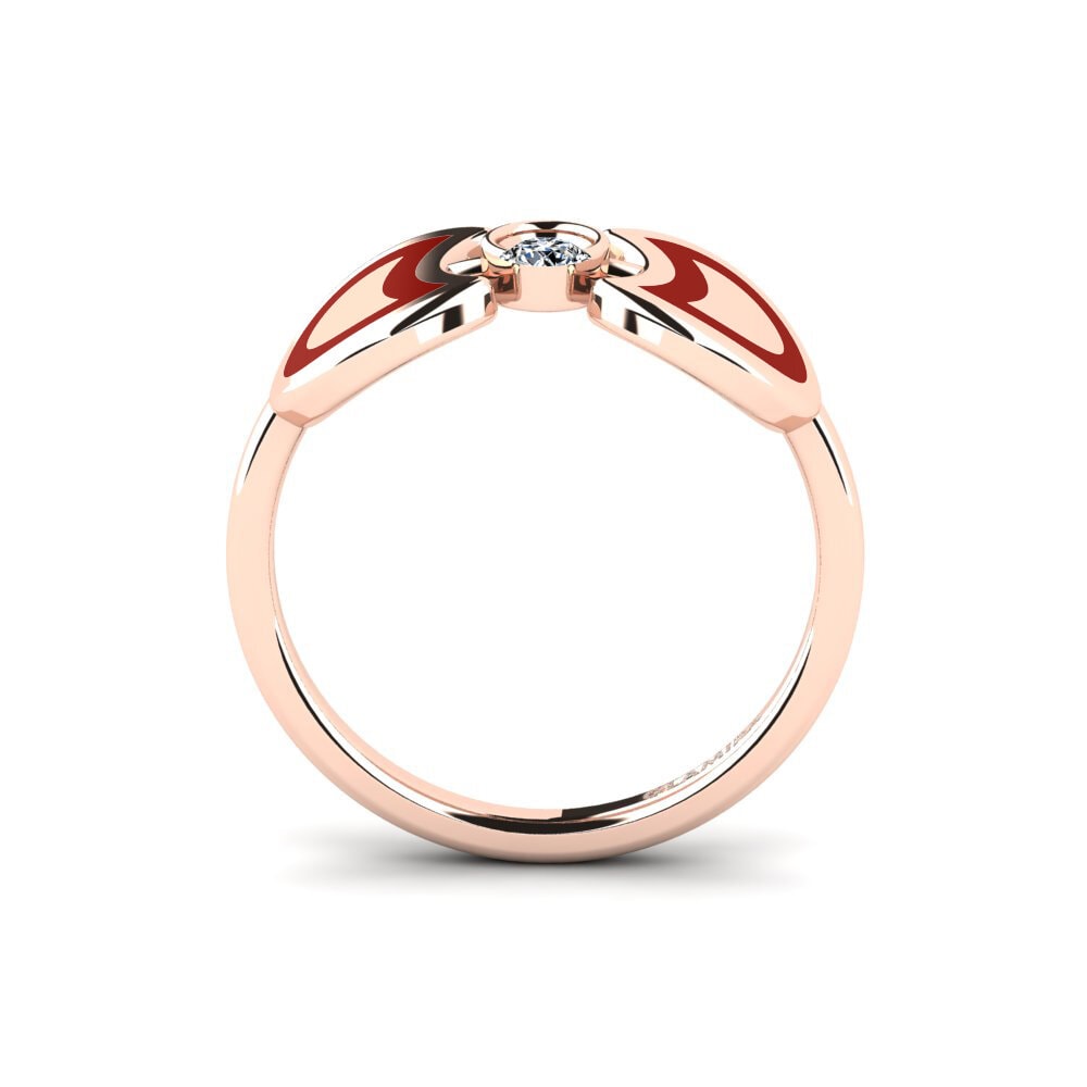 Rotgold 375 Ring Lizbethor
