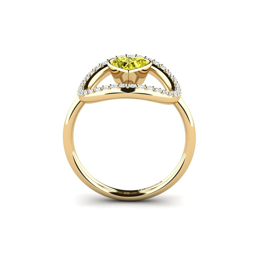 Yellow Diamond Ring Never