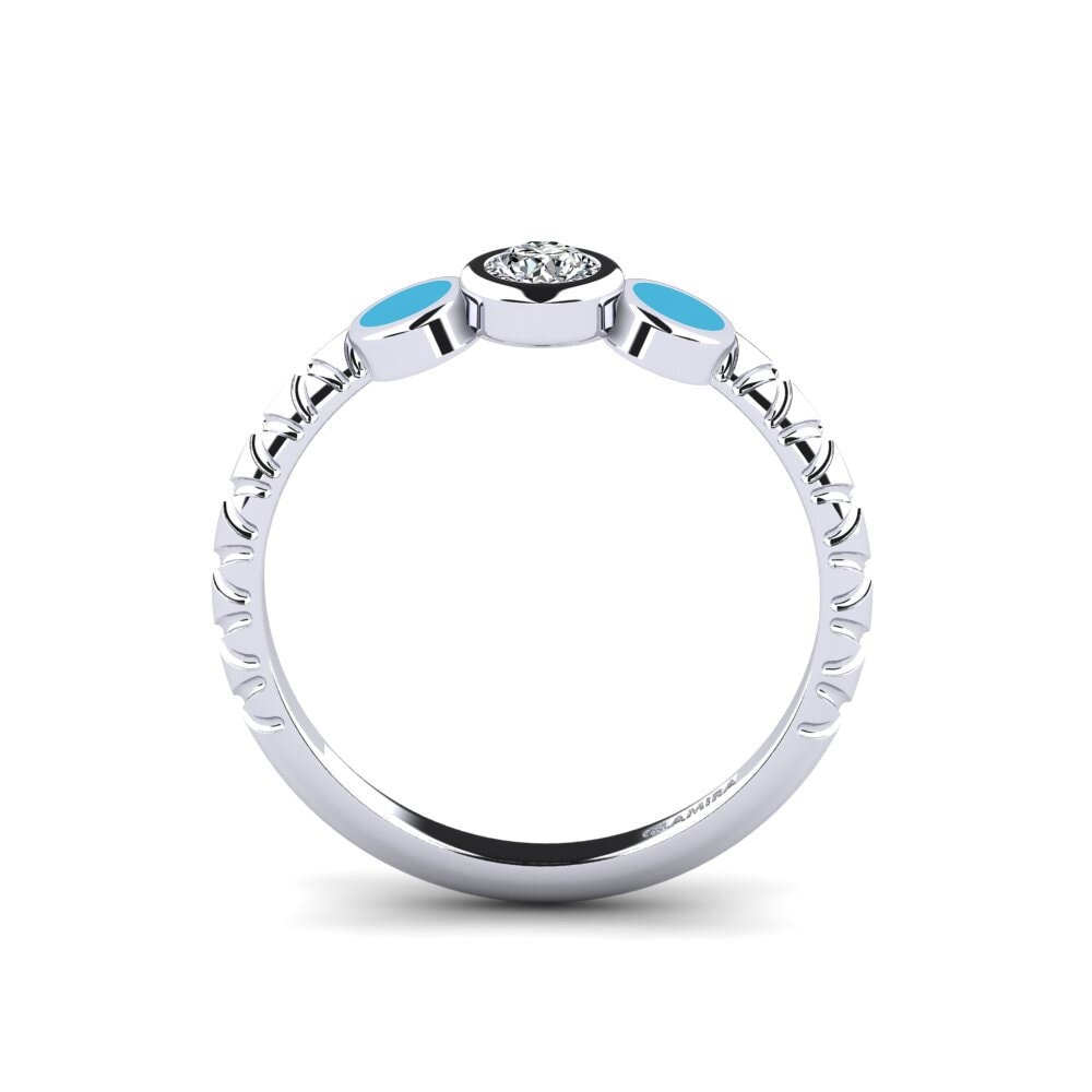 950 Platin Ring Owicim