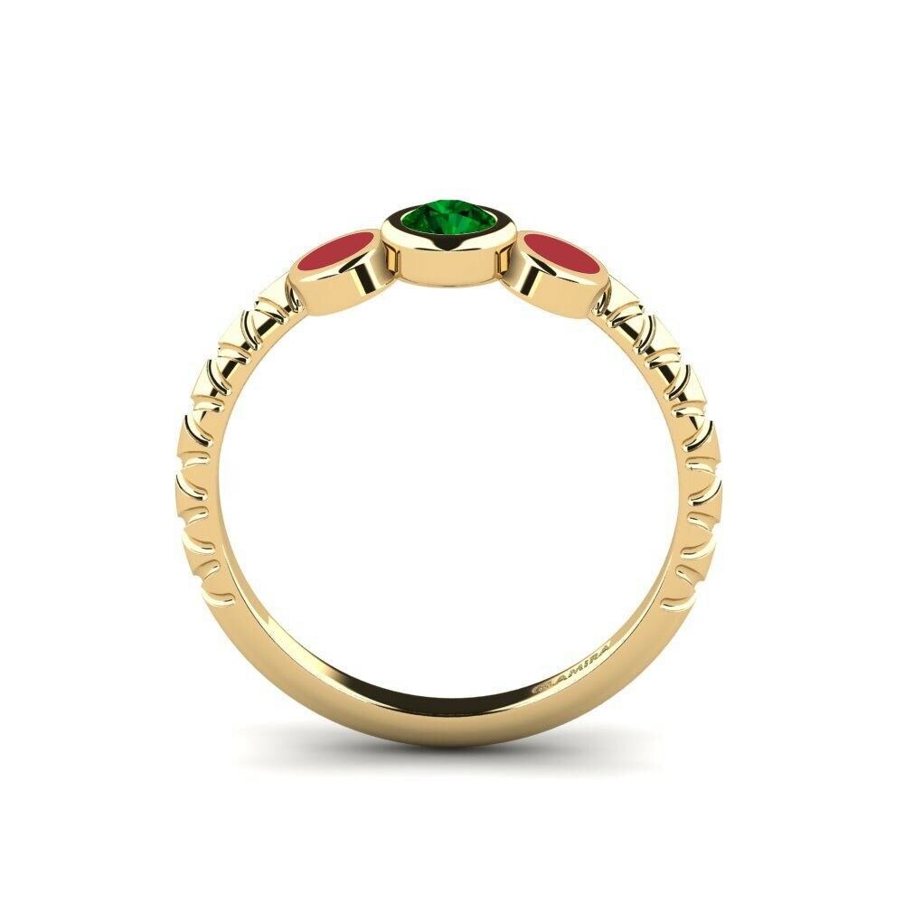 Zircone Vert Bague Owicim