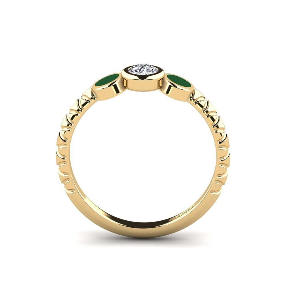 Labor-gezüchteter Diamant Ring Owicim