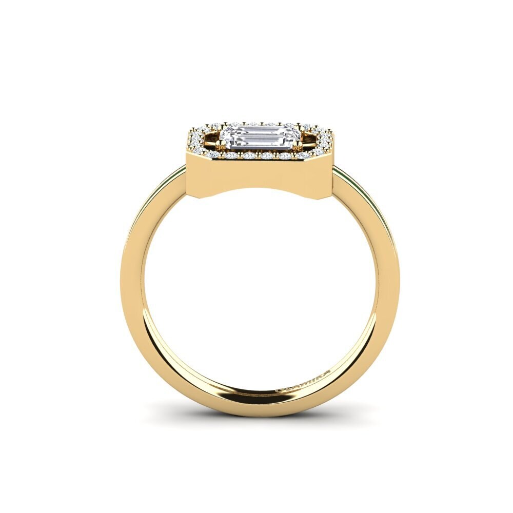 Labor-gezüchteter Diamant Ring Owroni