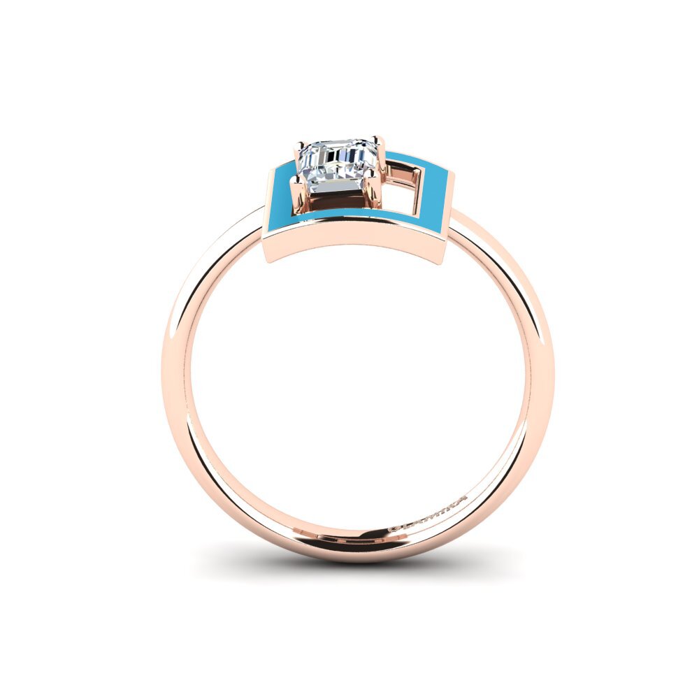 Rotgold 375 Ring Roble