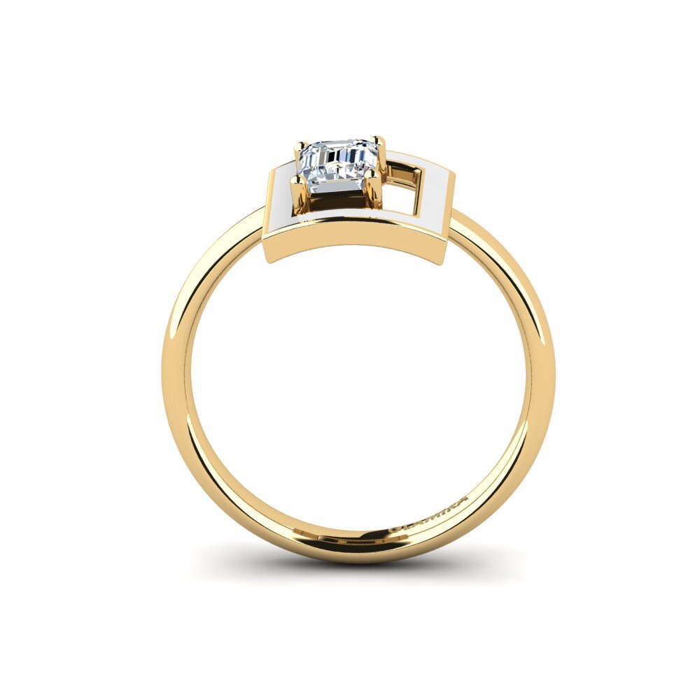 Gelbgold 375 Ring Roble