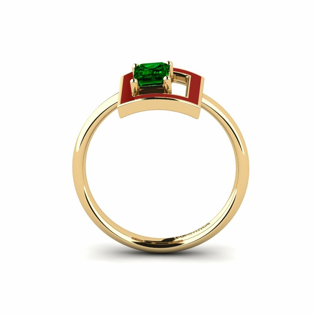 Zircone Vert Bague Roble